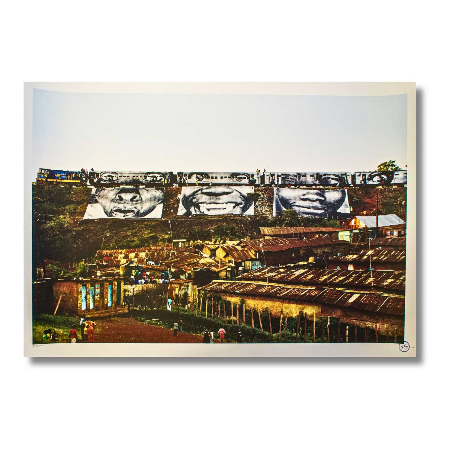 Lot 229 - JR (French 1983-), 'Women Are Heroes-Kibera Slum', 2010