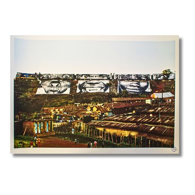 Lot 229 - JR (French 1983-), 'Women Are Heroes-Kibera Slum', 2010