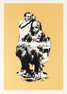 Lot 223 - Eelus (British 1979-), 'Chewbarber (Yellow)', 2006