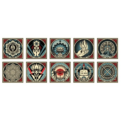 Lot 291 - Shepard Fairey (American 1970-), 'The Revolutionary Love Box Set', 2021