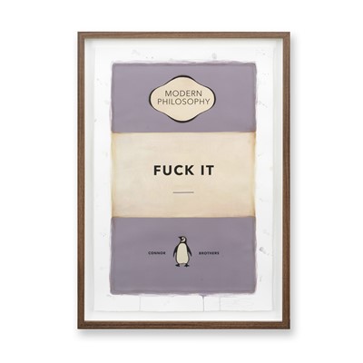Lot 31 - Connor Brothers (British Duo), Fuck It (Purple)', 2022