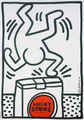 Lot 256 - Keith Haring (American 1958-1990), 'Lucky Strike I' 1987