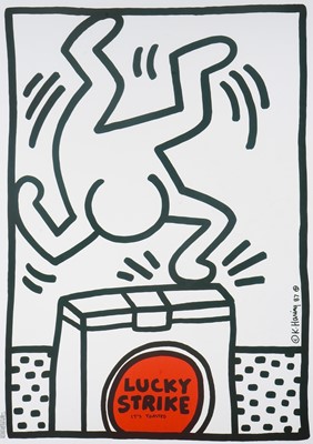 Lot 240 - Keith Haring (American 1958-1990), 'Lucky Strike I' 1987
