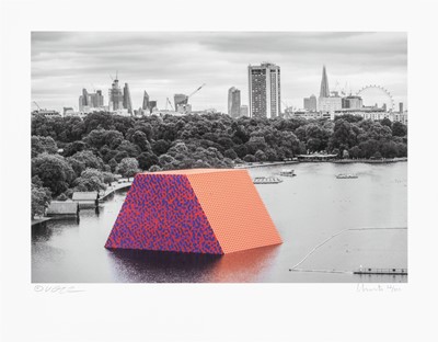 Lot 17 - Christo (Bulgarian 1935-2020), 'The London Mastaba', 2018
