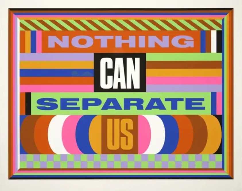 Lot 84 - Lakwena Maciver (British 1986-), 'Nothing Can Separate Us', 2021