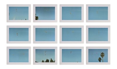 Lot 117 - John Baldessari (American 1931-2020), 'Throwing Three Balls in the Air to Get a Straight Line (Best of Thirty-Six Attempts)', 1973