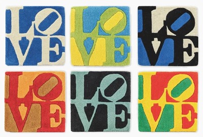 Lot 107a - Robert Indiana (American 1928-2018), 'Love Tapestries', 2006