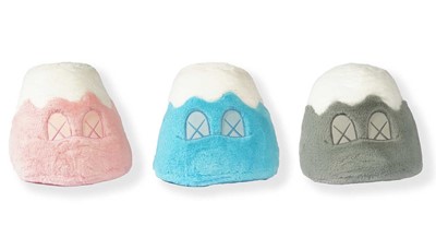 Lot 234 - Kaws (American 1974-), 'Holiday Japan, Mount Fuji Plush Set', 2019
