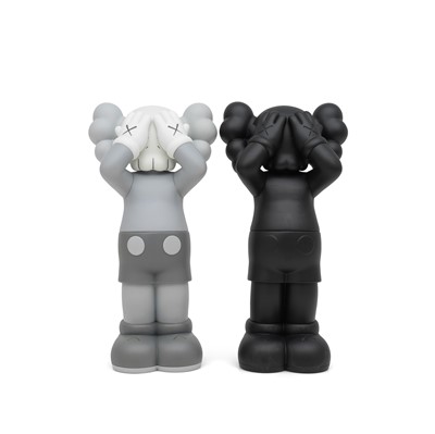 Lot 229 - Kaws (American 1974-), 'Holiday United Kingdom (Black & Grey)', 2021