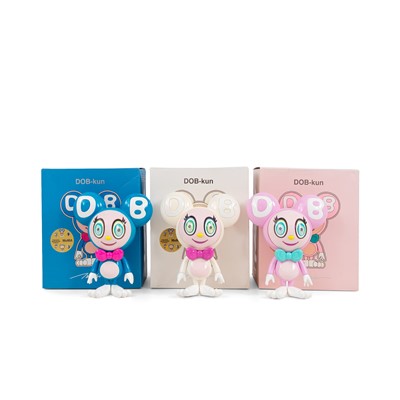 Lot 94 - Takashi Murakami (Japanese 1962-), 'DOB-Kun (Blue, Pink & White)', 2019