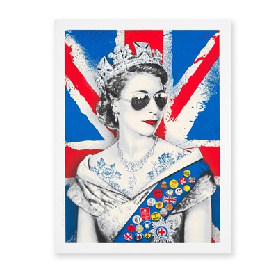 Lot 197 - Mr Brainwash (French 1966-), 'Queen Of Hearts', 2022