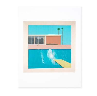 Lot 30-David Hockney (British 1937), 'A Bigger Splash 1967', 2017