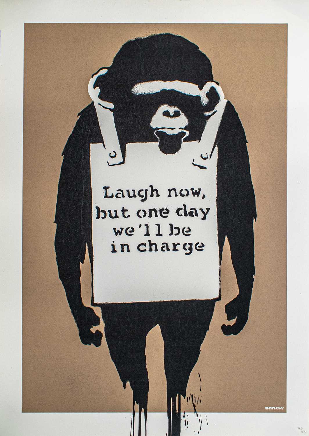Lot 186 - Banksy (British 1974-), 'Laugh Now', 2004