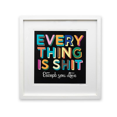 Lot 261 - Stephen Powers (American 1968-), 'Everything Is Shit (First Edition)', 2009