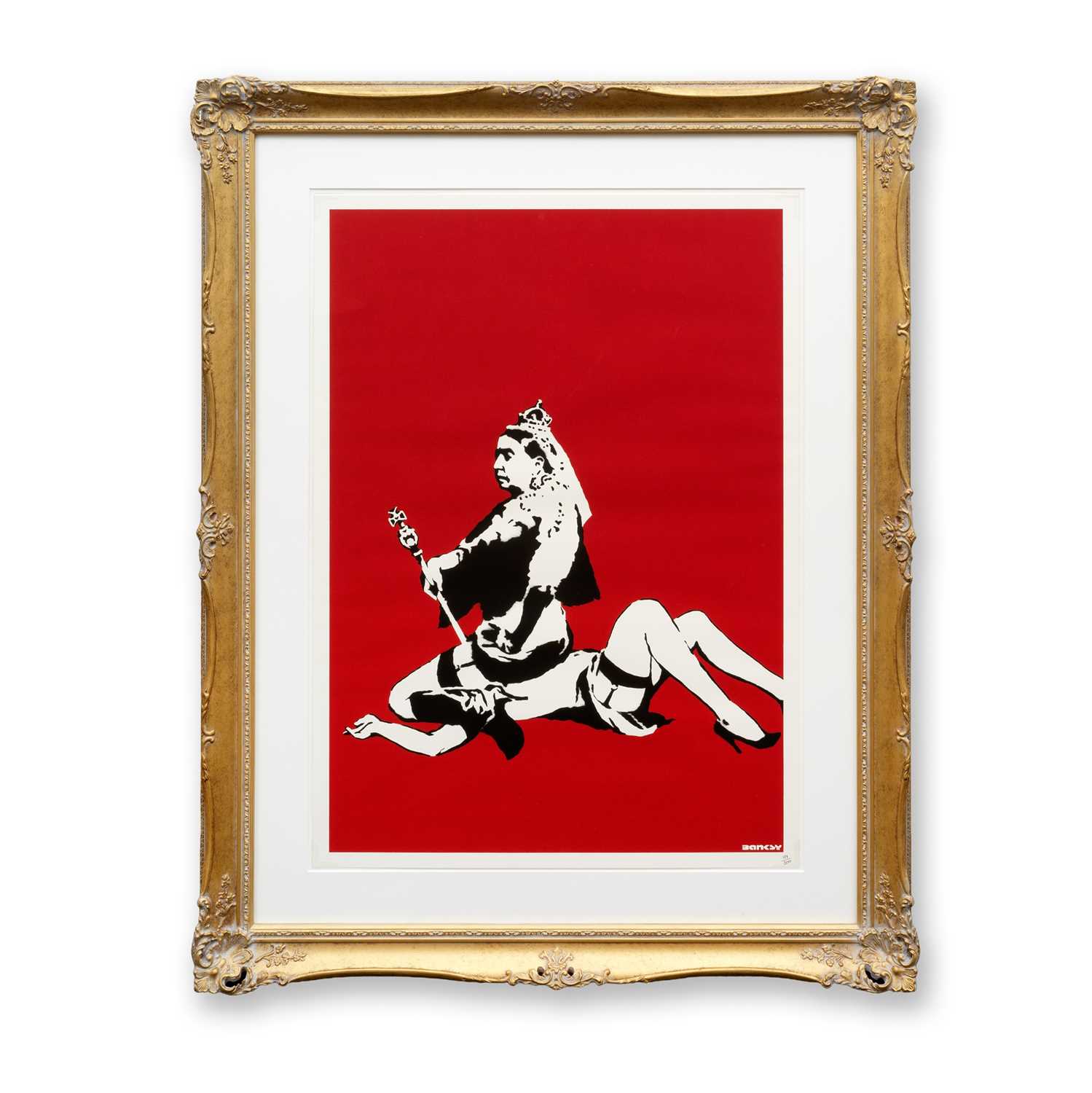 Lot 183 - Banksy (British 1974-), 'Queen Victoria', 2003