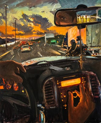 Lot 67 - Larry Madrigal (American 1986-), 'Freeway', 2021