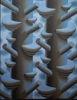 Lot 134 - Laurens Legiers (Belgian 1994-), 'Blavwe Elfenbankjes', 2020