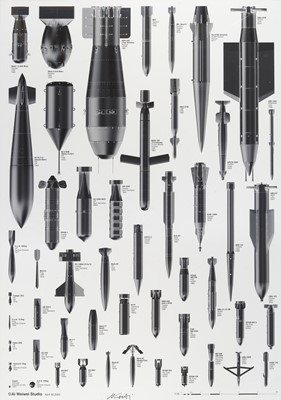 Lot 2 - Ai Weiwei (Chinese 1957-), 'Bomb', 2020