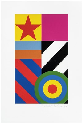 Lot 289 - Peter Blake (British b.1932), 'Dazzle', 2016