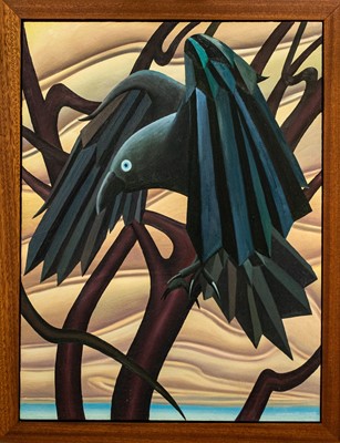 Lot 8 - Austin Harris (American 1995-), 'A Flightless Bird Will Get Nowhere', 2020