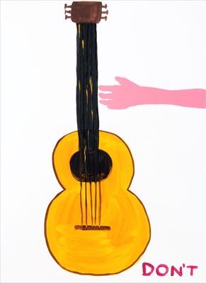 Lot 54 - David Shrigley (British b.1968), ‘Don’t’, 2018