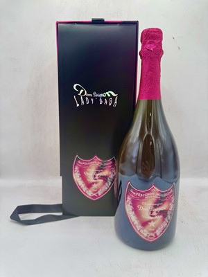 Lot 92 - 1 bottle 2006 Dom Perignon Rose Lady Gaga Edition