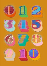 Lot 120 - Ben Eine (British b.1970), ‘Shutterfont Numbers (Gold)’, 2010