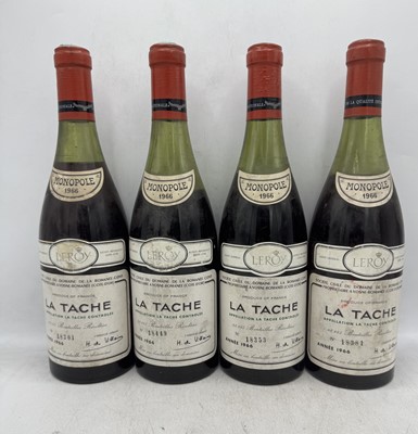 Lot 65 - 11 bottles 1966 La Tache