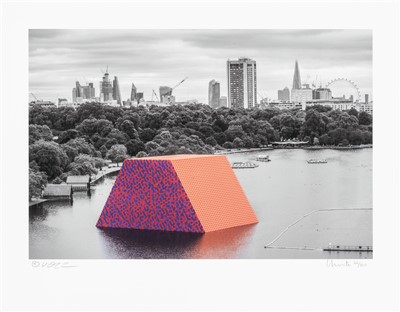 Lot 248 - Christo & Jeanne-Claude (American), 'The London Mastaba', 2018