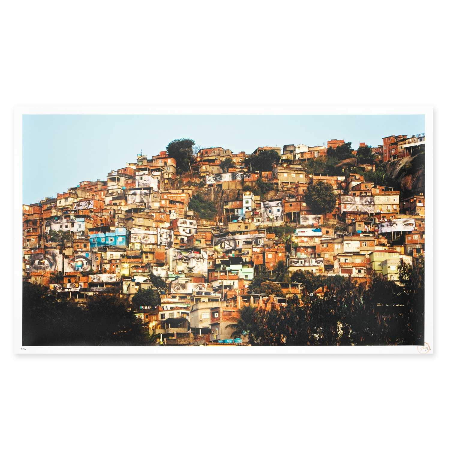 Lot 221 - JR (French 1983-), 'Favela', 2009