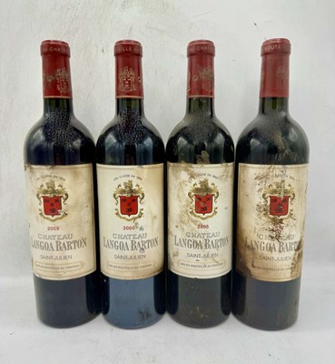 Lot 31 - 8 bottles 2005 Ch Langoa Barton