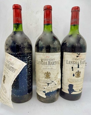 Lot 37 - 3 magnums 1982 Ch Langoa-Barton