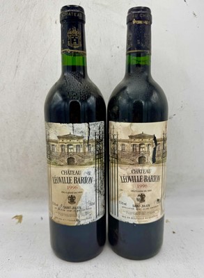 Lot 39 - 5 bottles 1996 Ch Leoville-Barton
