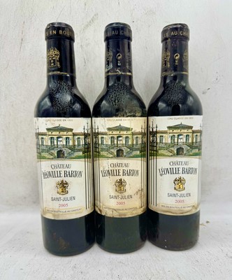 Lot 43 - 12 half-bottles 2005 Ch Leoville-Barton