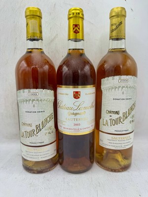 Lot 61 - 11 bottle Mixed Sauternes