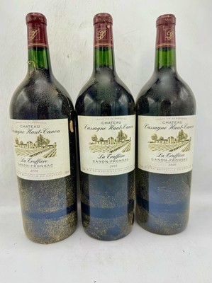 Lot 53 - 5 magnums 2000 Ch Cassagne Haut-Canon La Truffiere
