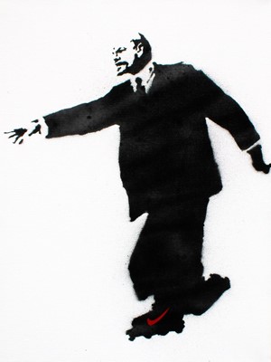 Lot 187 - Banksy (British 1974-), 'Lenin On Roller Skates', 2003