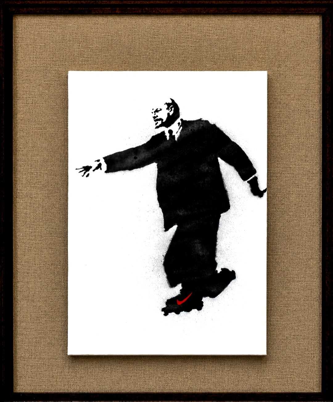 Lot 187 - Banksy (British 1974-), 'Lenin On Roller Skates', 2003