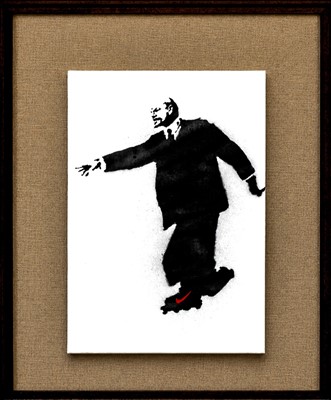 Lot 187 - Banksy (British 1974-), 'Lenin On Roller Skates', 2003