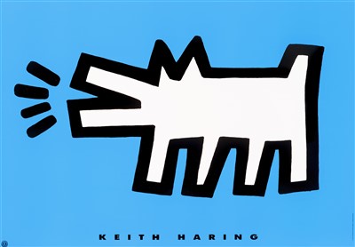 Lot 50 - Keith Haring (American 1958-1990), ‘Barking Dog’, 1994