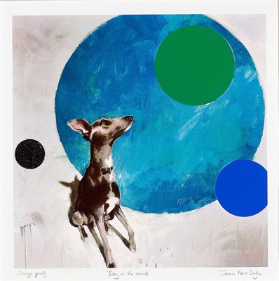 Lot 54 - James Hart Dyke (British 1966-), 'Dog In The Round'