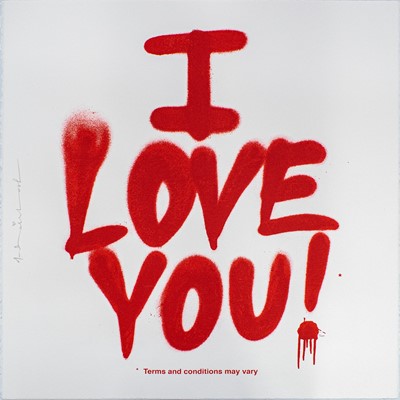 Lot 247-Mr Brainwash (French 1966-), 'Terms And Conditions', 2020