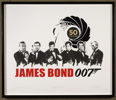 Lot 53 - James Hart Dyke (British 1966-), '50 Years of James Bond (deluxe)', 2012