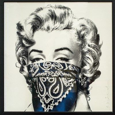 Lot 246 - Mr Brainwash (French 1966-), 'Stay Safe (Blue)', 2020