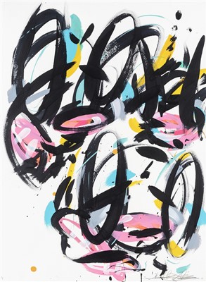 Lot 236 - Unknxwn (British b.1978), 'Swish No.3', 2018