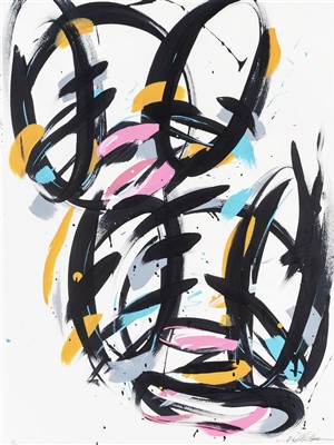Lot 235 - Unknxwn (British b.1978), 'Swish No.4', 2018