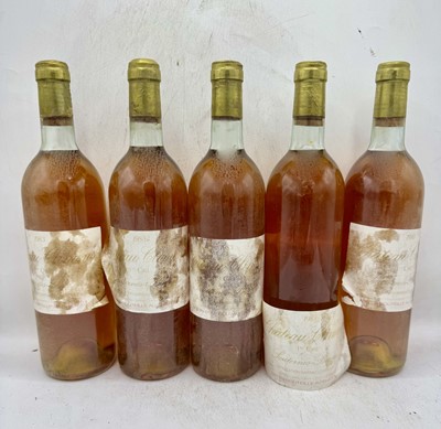 Lot 63 - 5 bottles 1983 Ch Climens