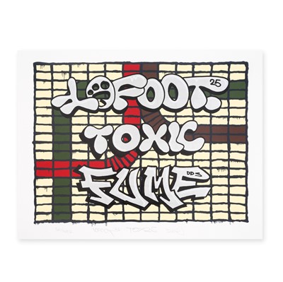 Lot 205 - 10Foot, Tox & Fume (DDS), 'Tunnel Block', 2025