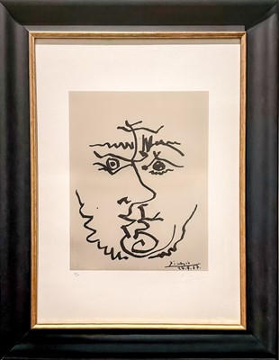 Lot 153 - Pablo Picasso (Spanish 1881-1973), 'Visage', 1967