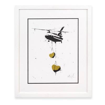 Lot 243 - Martin Whatson (Norwegian 1984-),'Chinook Heart (Gold`)'